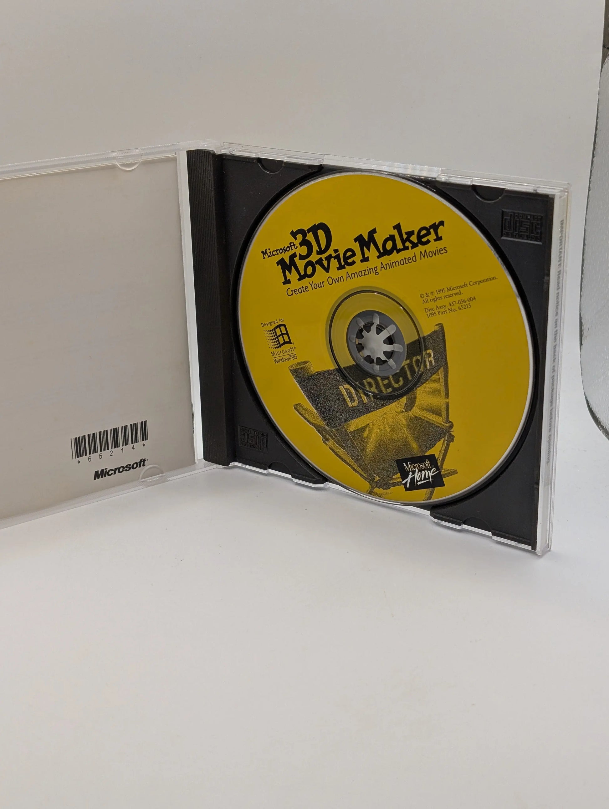 Microsoft 3D Movie Maker – PC – Windows 95 – World English Edition – Vintage FRENLY BRICKS - Open 7 Days