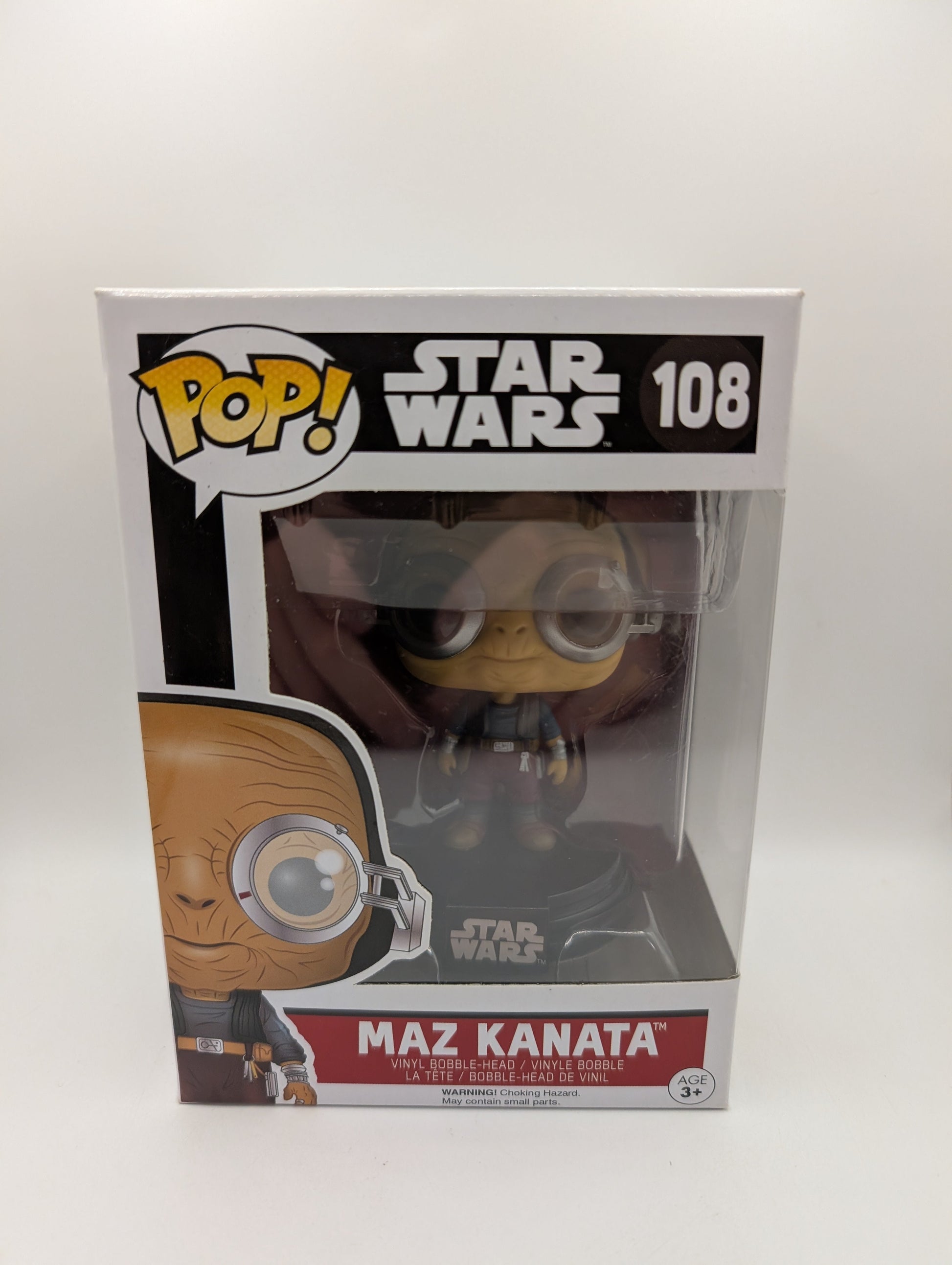 Star Wars Episode VII: The Force Awakens - Maz Kanata Pop! Vinyl Figure 108 FRENLY BRICKS - Open 7 Days