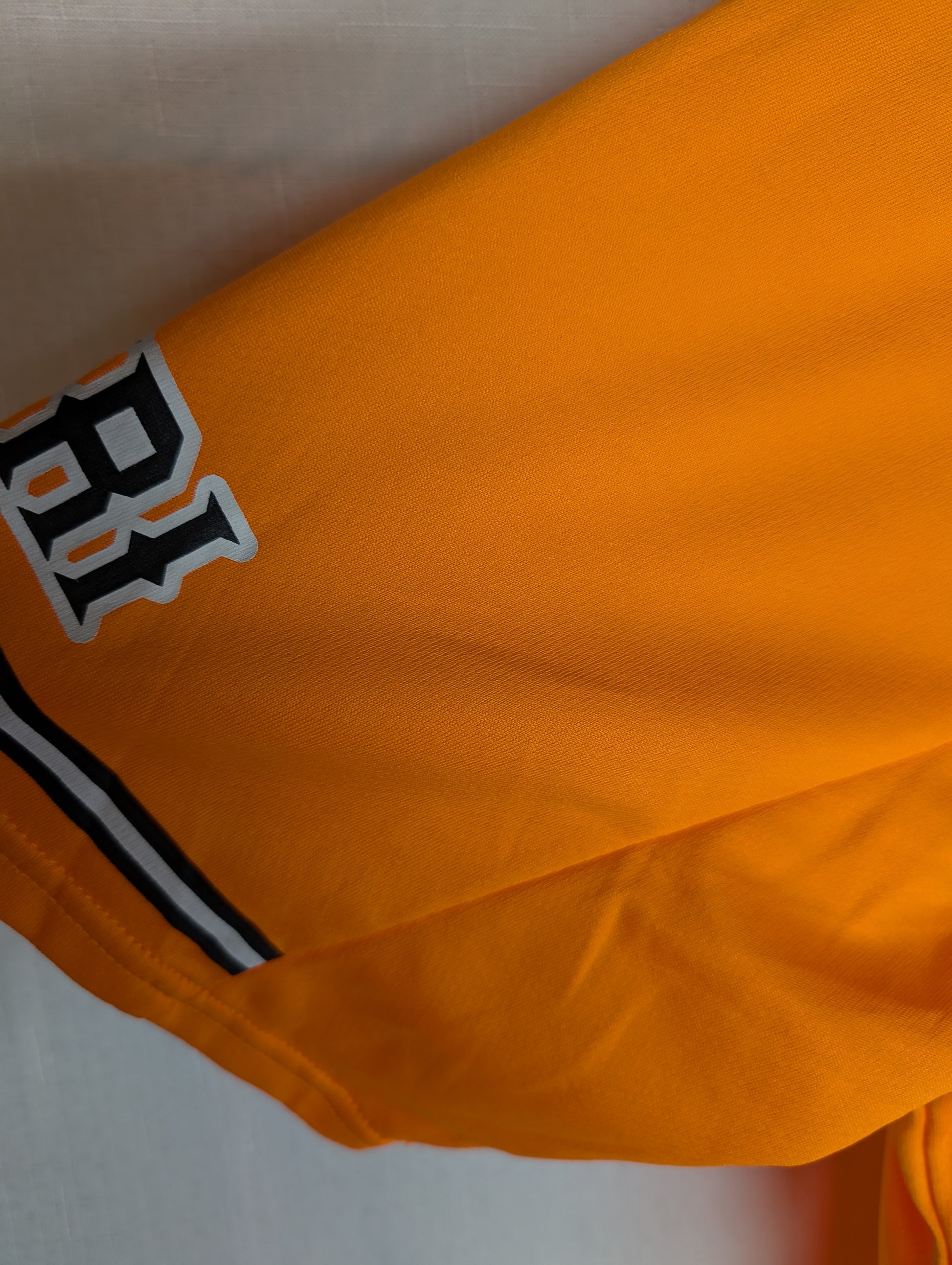 Nippon Baseball Adidas Yohiuri Giants Orange Blank Jersey Large