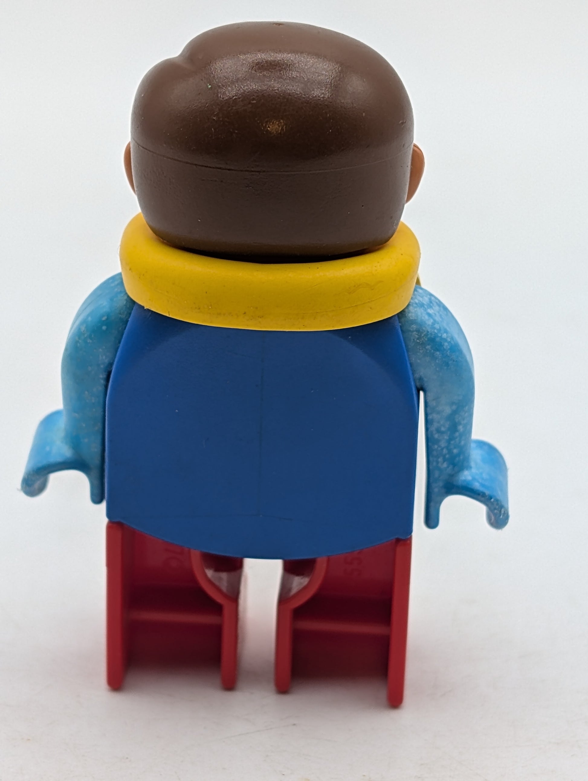 Lego Duplo Father Man Dad In Life Jacket Preserver Vintage Sailor For Boat image 3