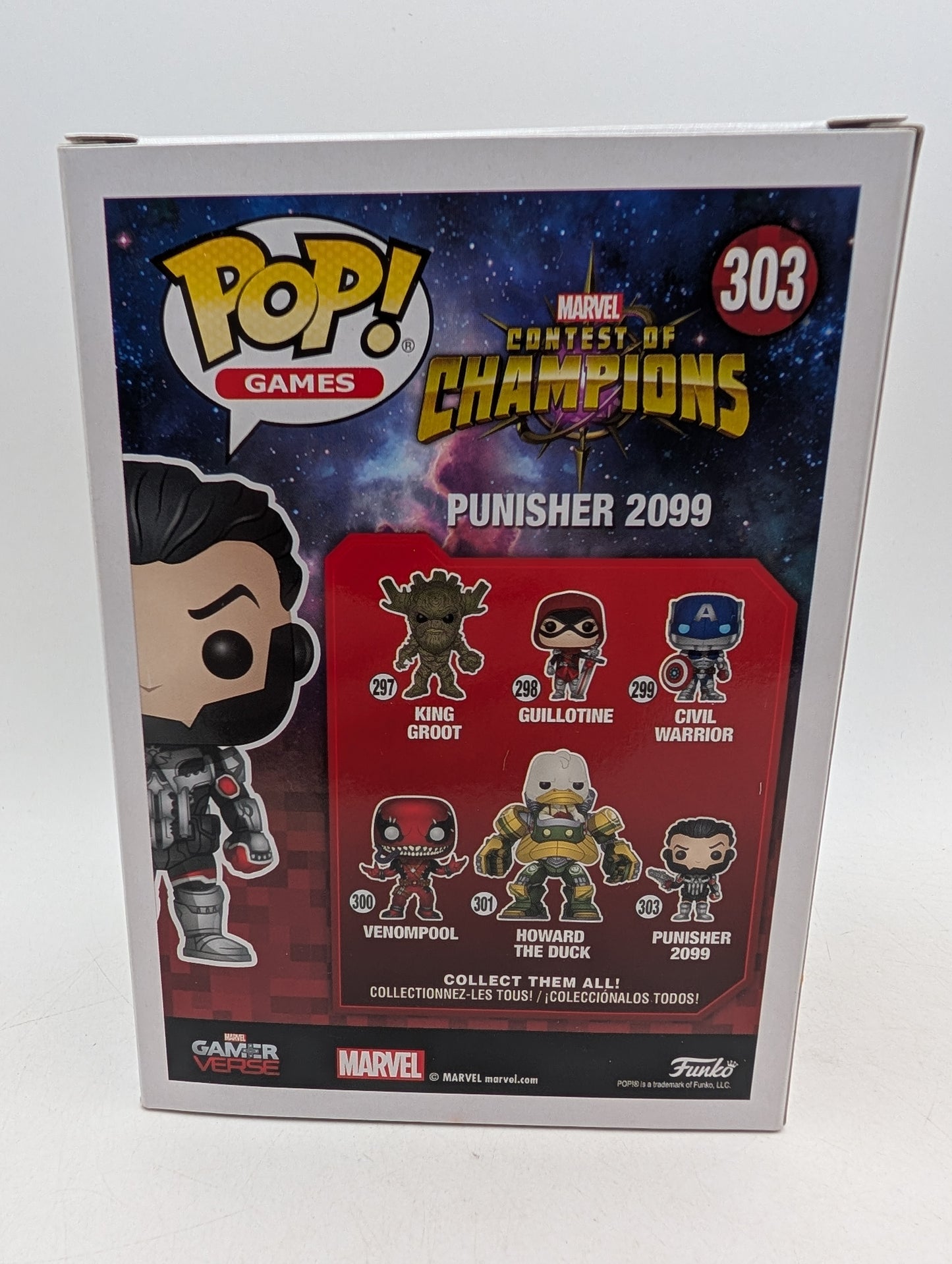 Funko POP! Marvel Contest of Champions Punisher 2099 #303