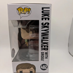 Funko Pop! Vinyl: Star Wars - Luke Skywalker with Grogu #482 FRENLY BRICKS - Open 7 Days