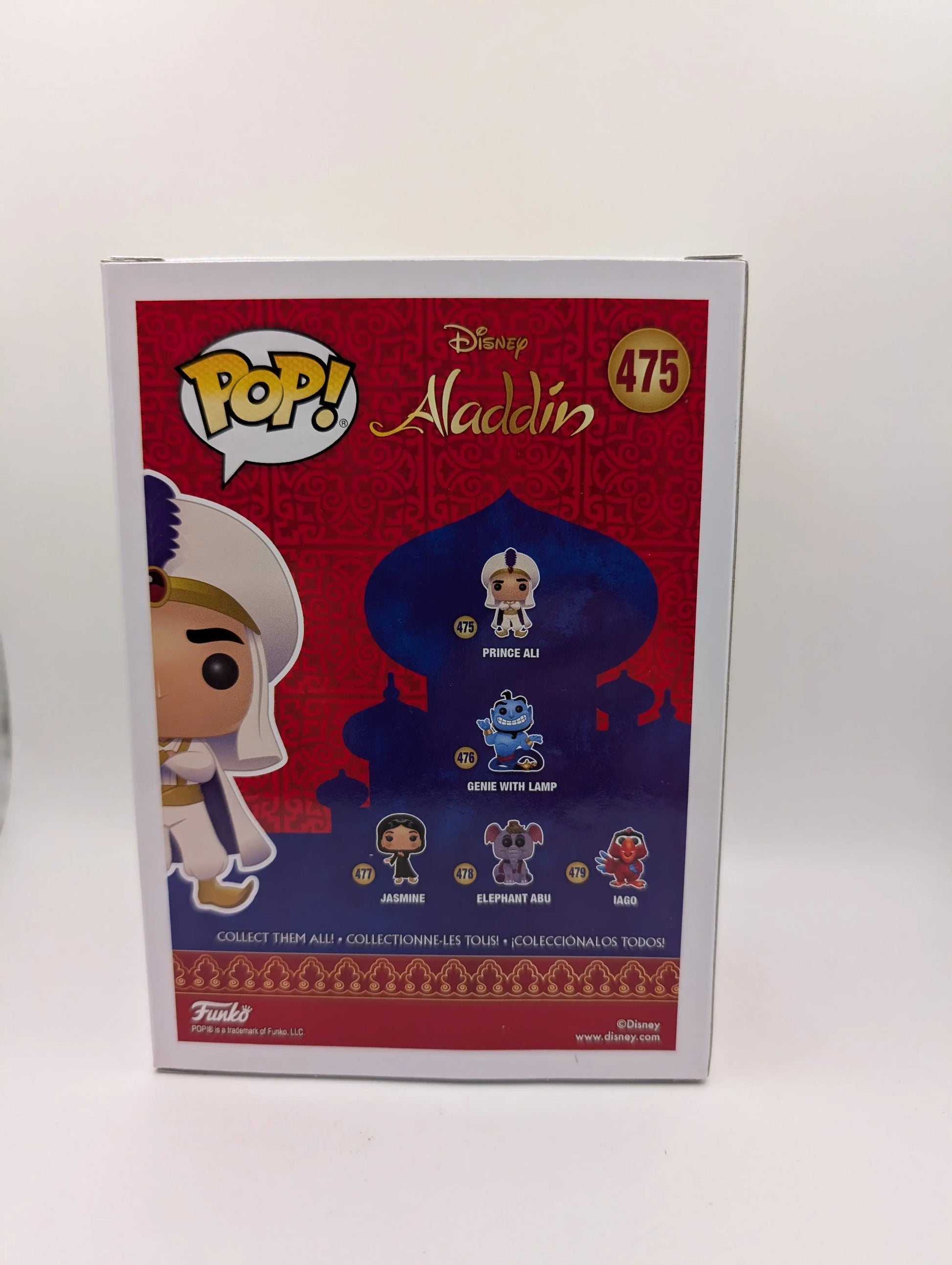 FUNKO POP! VINYL - Prince Ali - #475 - Aladdin - Disney FRENLY BRICKS - Open 7 Days