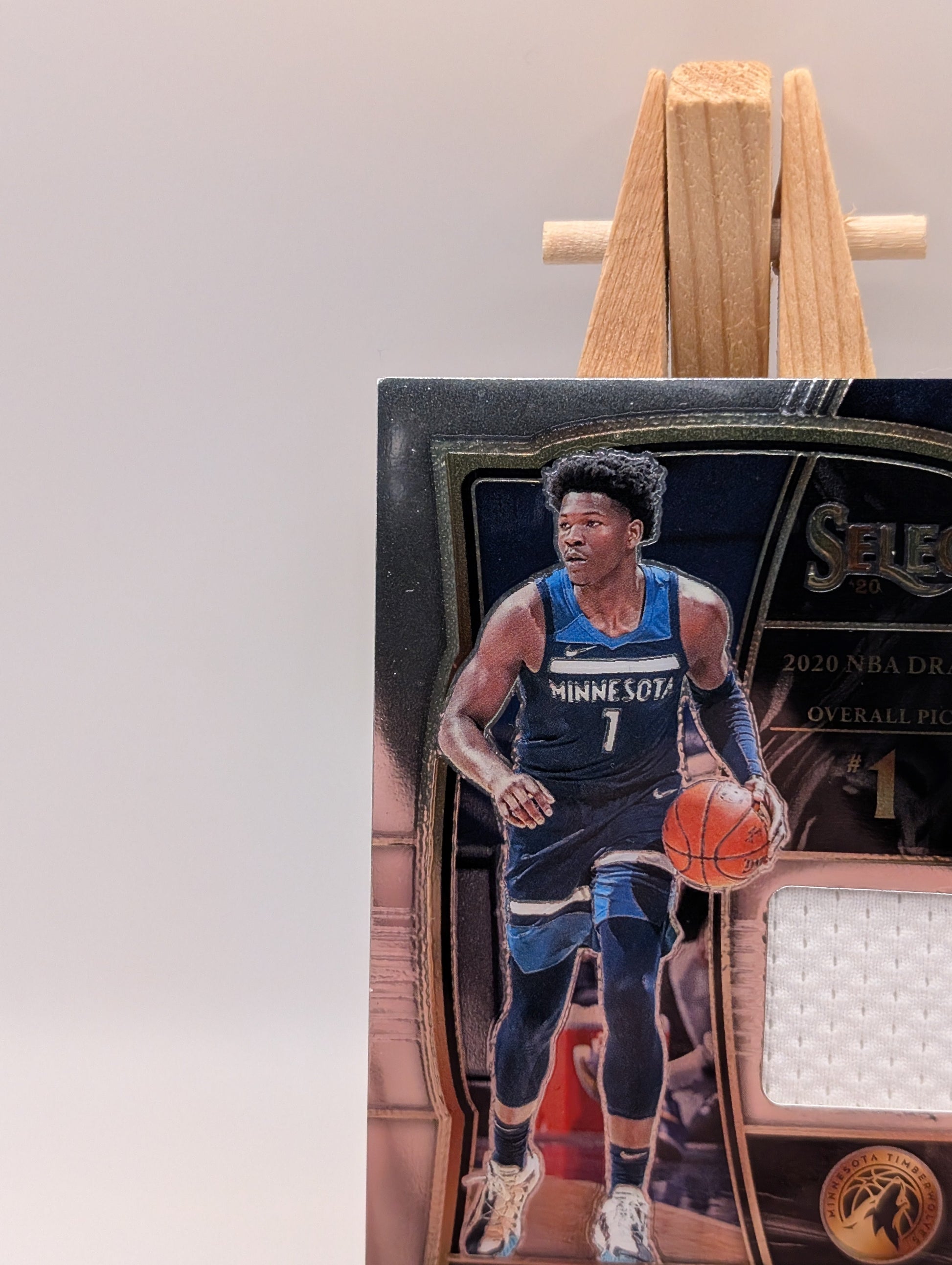 2020-21 Panini Select Basketball Rookie Relic #DS-EDW Anthony Edwards FRENLY BRICKS - Open 7 Days