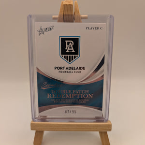 2025 AFL Select Seamless Double Patch Redemption Port Adelaide Player C /95 FRENLY BRICKS - Open 7 Days