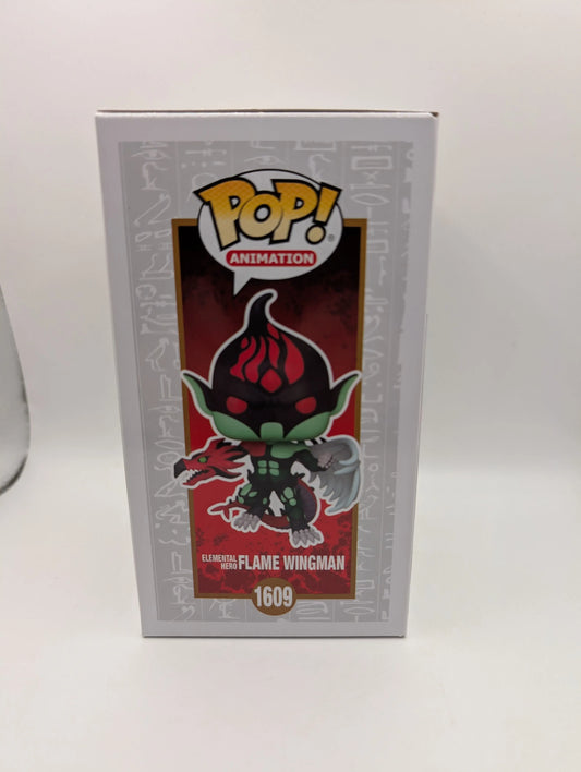 Yu-gi-oh #1609 Elemental Hero Flame Wingman SDCC Shared Funko Pop! Anime FRENLY BRICKS - Open 7 Days