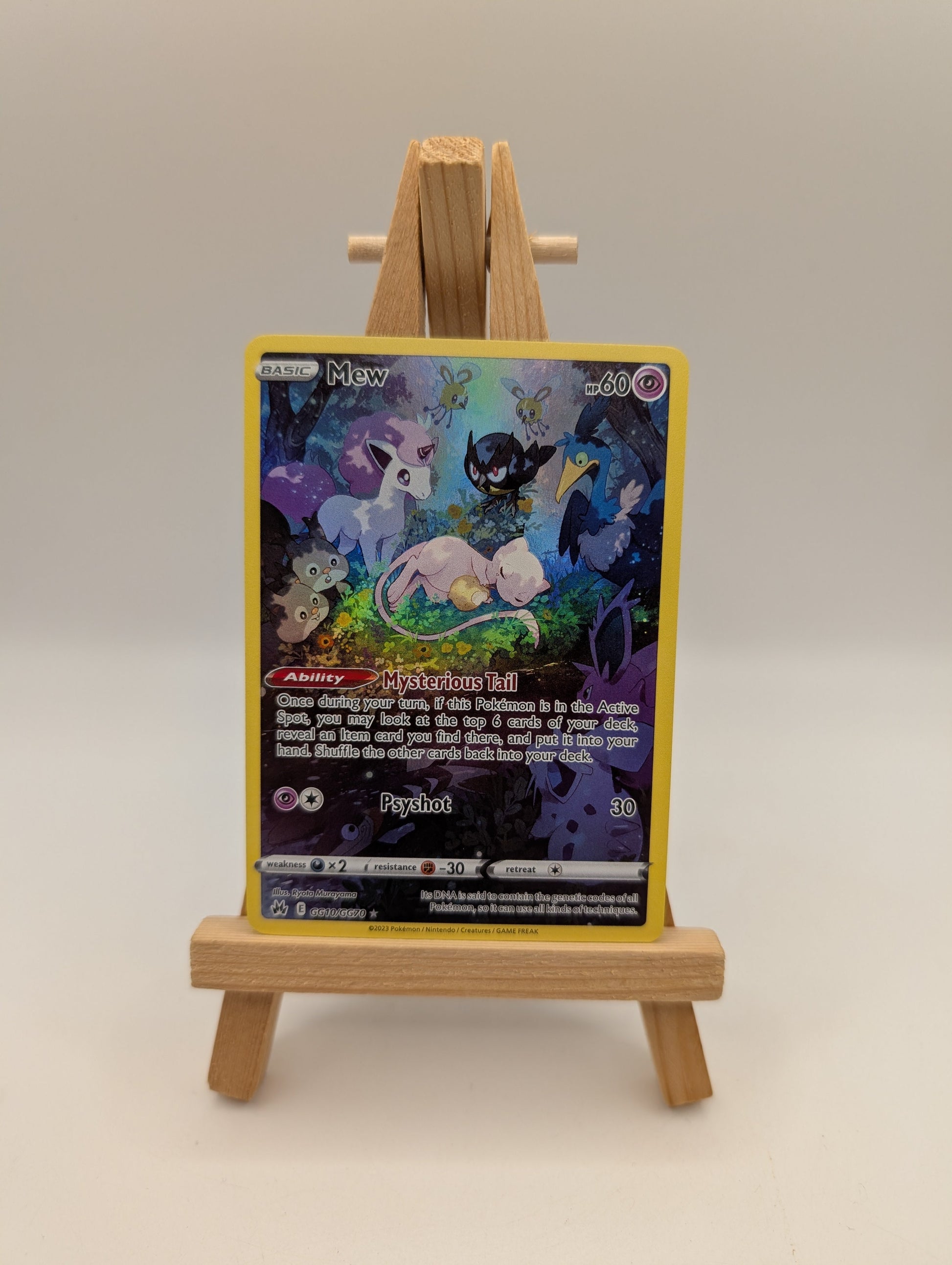 Pokémon TCG Mew Crown Zenith: Galarian Gallery Gg10/Gg70 Holo Rare FRENLY BRICKS - Open 7 Days