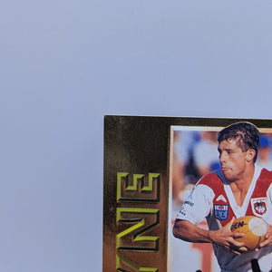 Mark Coyne Gold Signature Card #294/1000 Numbered NSW RL FRENLY BRICKS - Open 7 Days