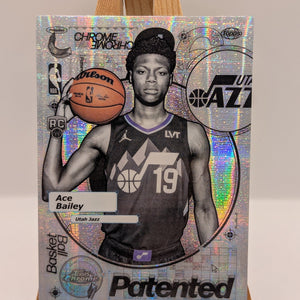 2025-26 Topps Chrome Patented Rookie Ace Bailey Utah Jazz #PD-20 FRENLY BRICKS - Open 7 Days