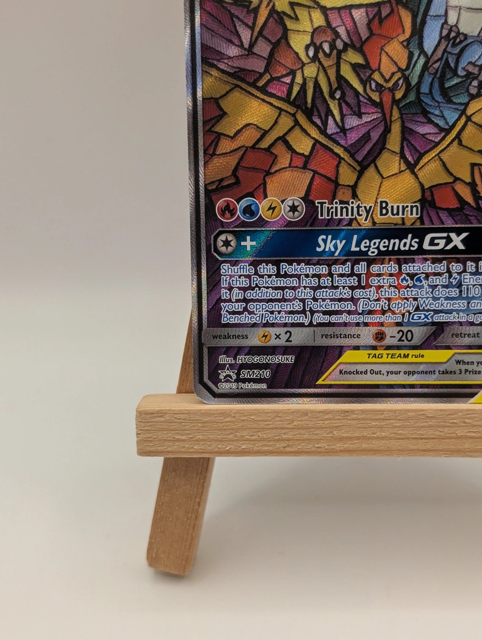 Moltres, Zapdos & Articuno GX SM210 Pokemon Hidden Fates FULL ART Promo FRENLY BRICKS - Open 7 Days