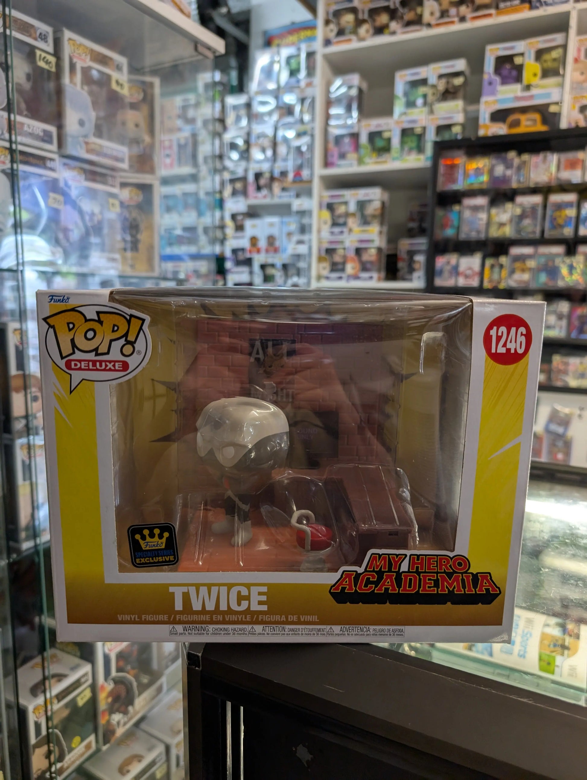 My Hero Academia - Twice League of Villains Hideout Deluxe Pop! Vinyl Figure 1246 FRENLY BRICKS - Open 7 Days