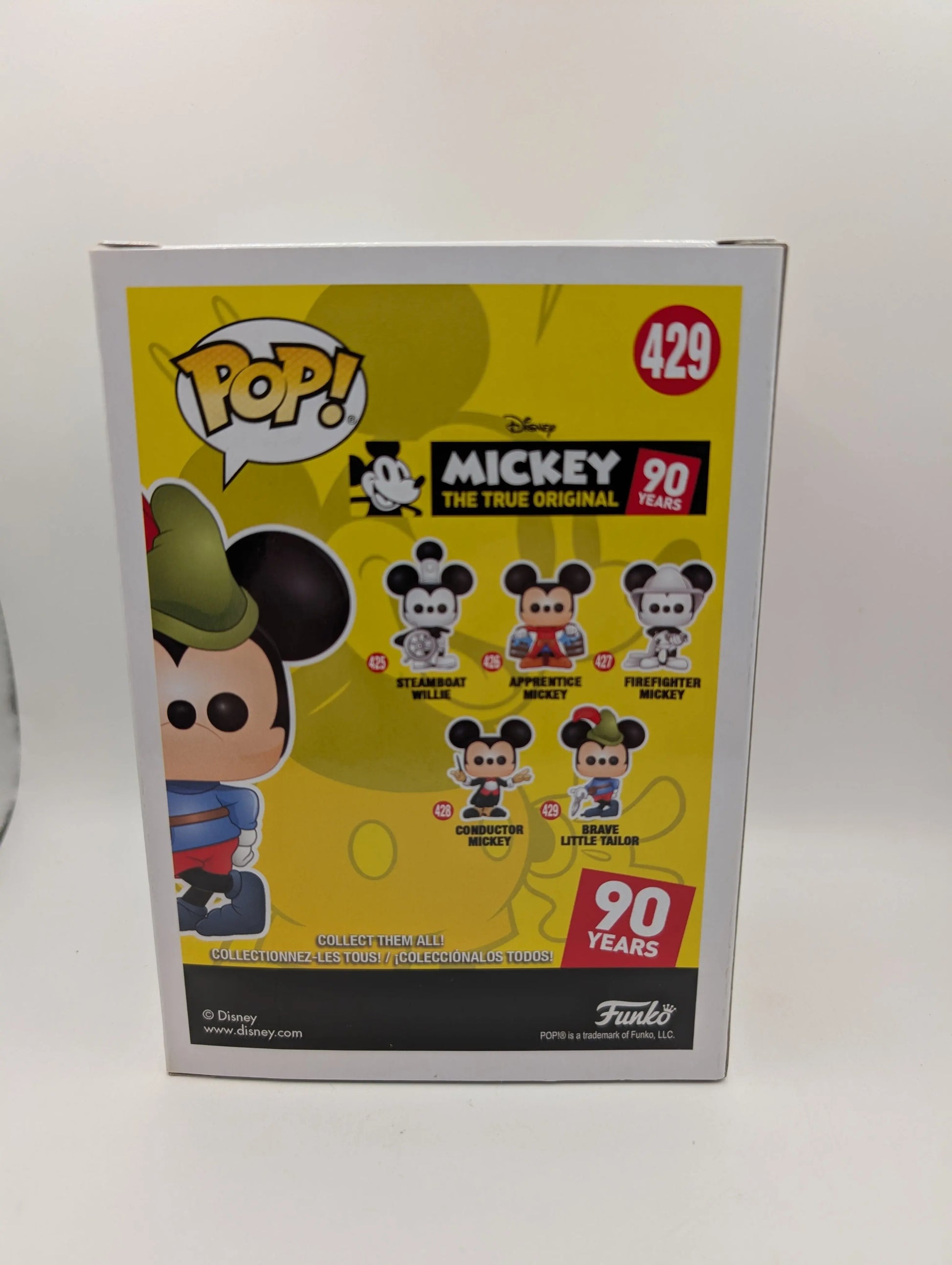 Funko Pop Vinyl! Mickey Mouse : Brave Little Tailor #429 DISNEY 90 Years FRENLY BRICKS - Open 7 Days