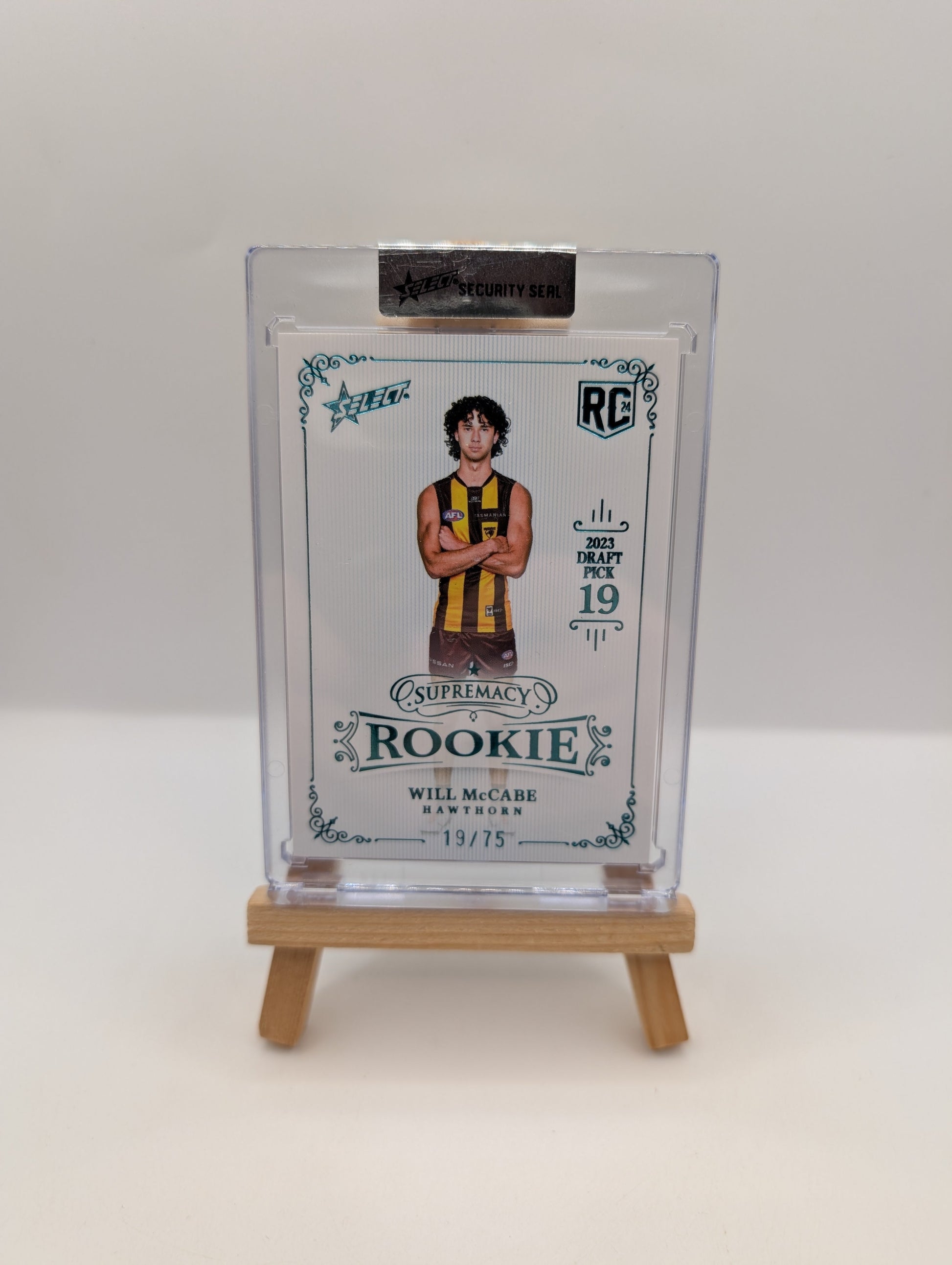 2024 SELECT AFL SUPREMACY ROOKIE RC WILL MCCABE /75 FRENLY BRICKS - Open 7 Days