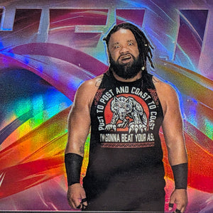 2026 Topps Chrome WWE Wrestling Jacob Fatu Helix SSP #HLX-2 FRENLY BRICKS - Open 7 Days