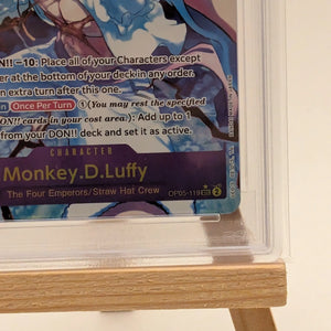 Monkey.D.Luffy (OP05-119) (Alternate Art) OP05-PRB01 PSA 10 FRENLY BRICKS - Open 7 Days