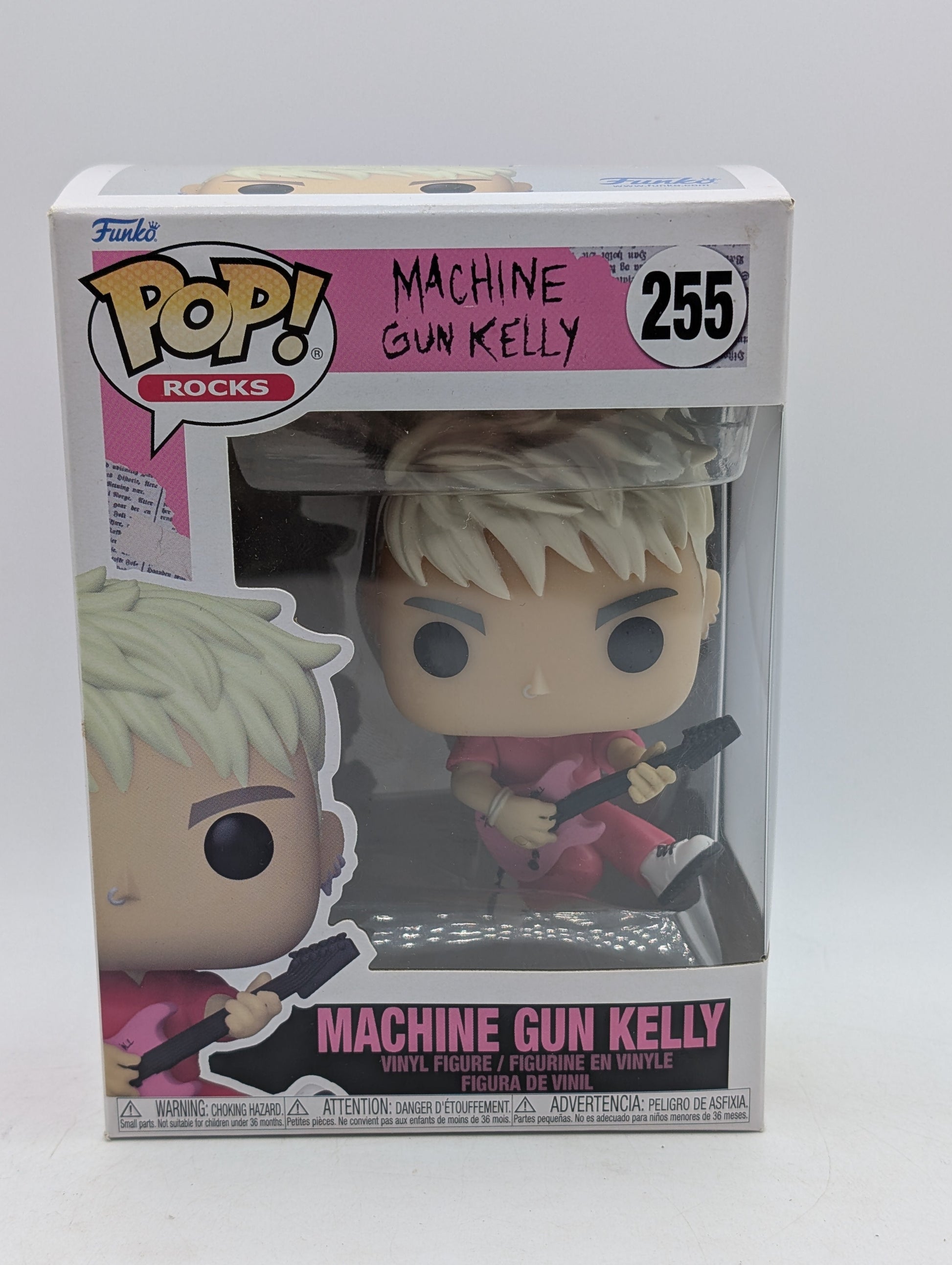 Funko POP Rocks Machine Gun Kelly 255 Pink Outfit Vinyl Figure FRENLY BRICKS - Open 7 Days