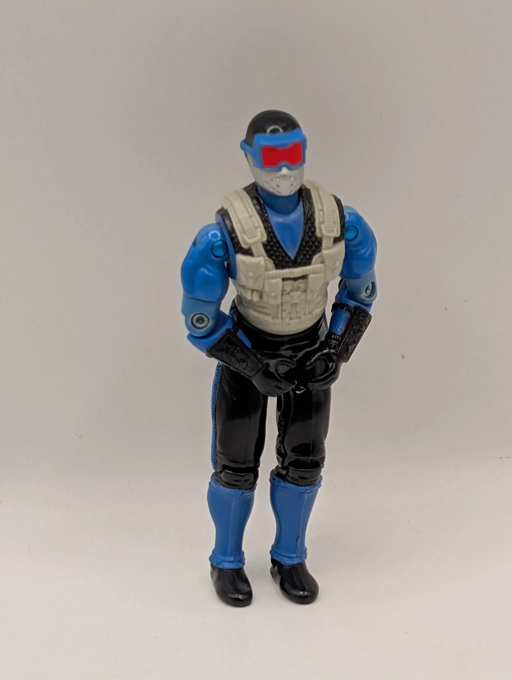 GI JOE ~ 1991 SNAKE EYES ~ Action Figure FRENLY BRICKS - Open 7 Days