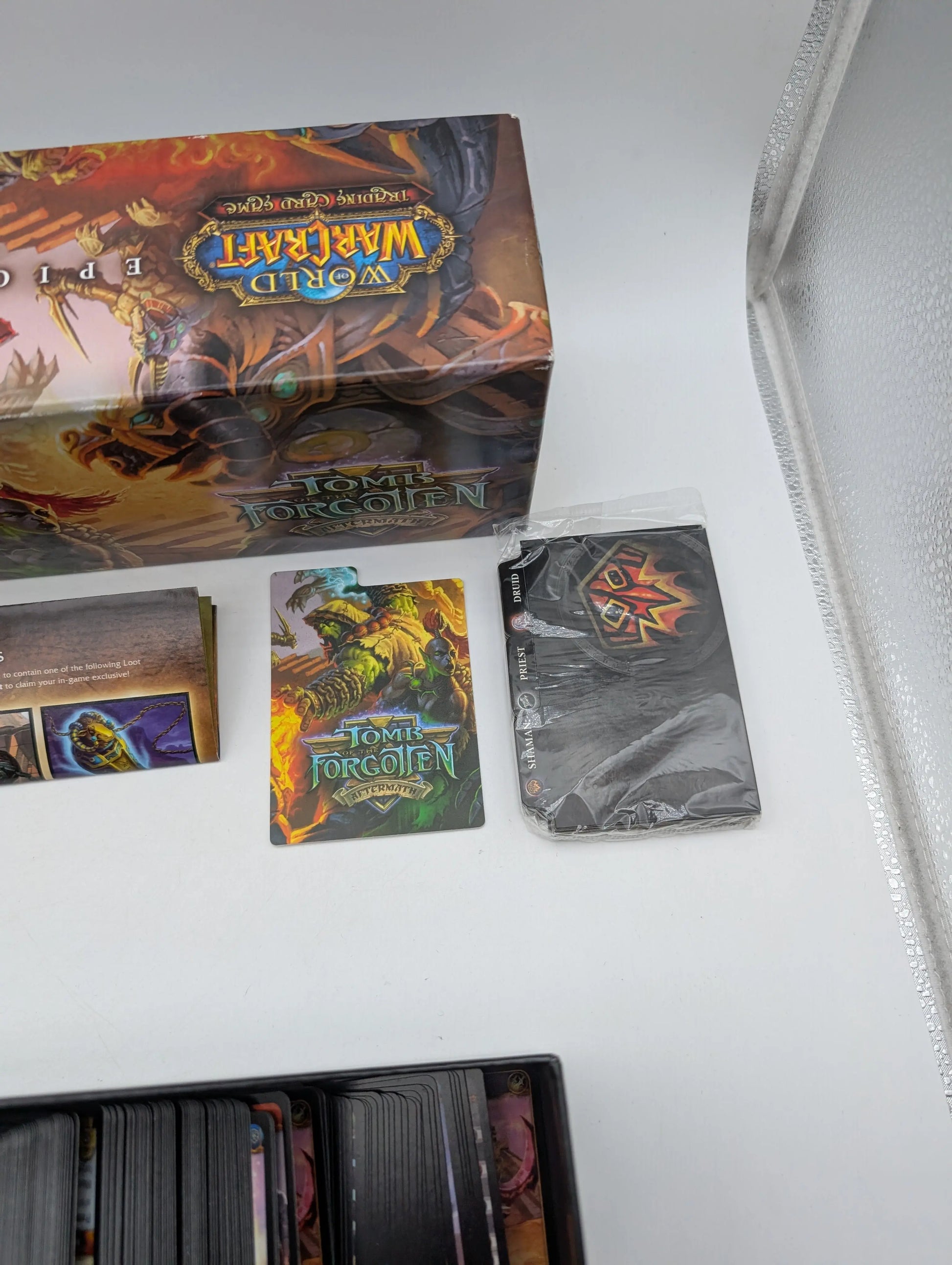 Tomb Of The Forgotten Collectors Edition World Of Warcraft TCG - Incomplete FRENLY BRICKS - Open 7 Days