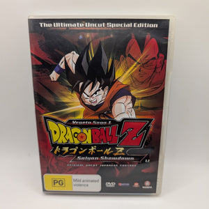 Dragon Ball Z: Vegeta Sage 1 Saiyan Showdown 1.1 DVD Region 4 Original Footage FRENLY BRICKS - Open 7 Days