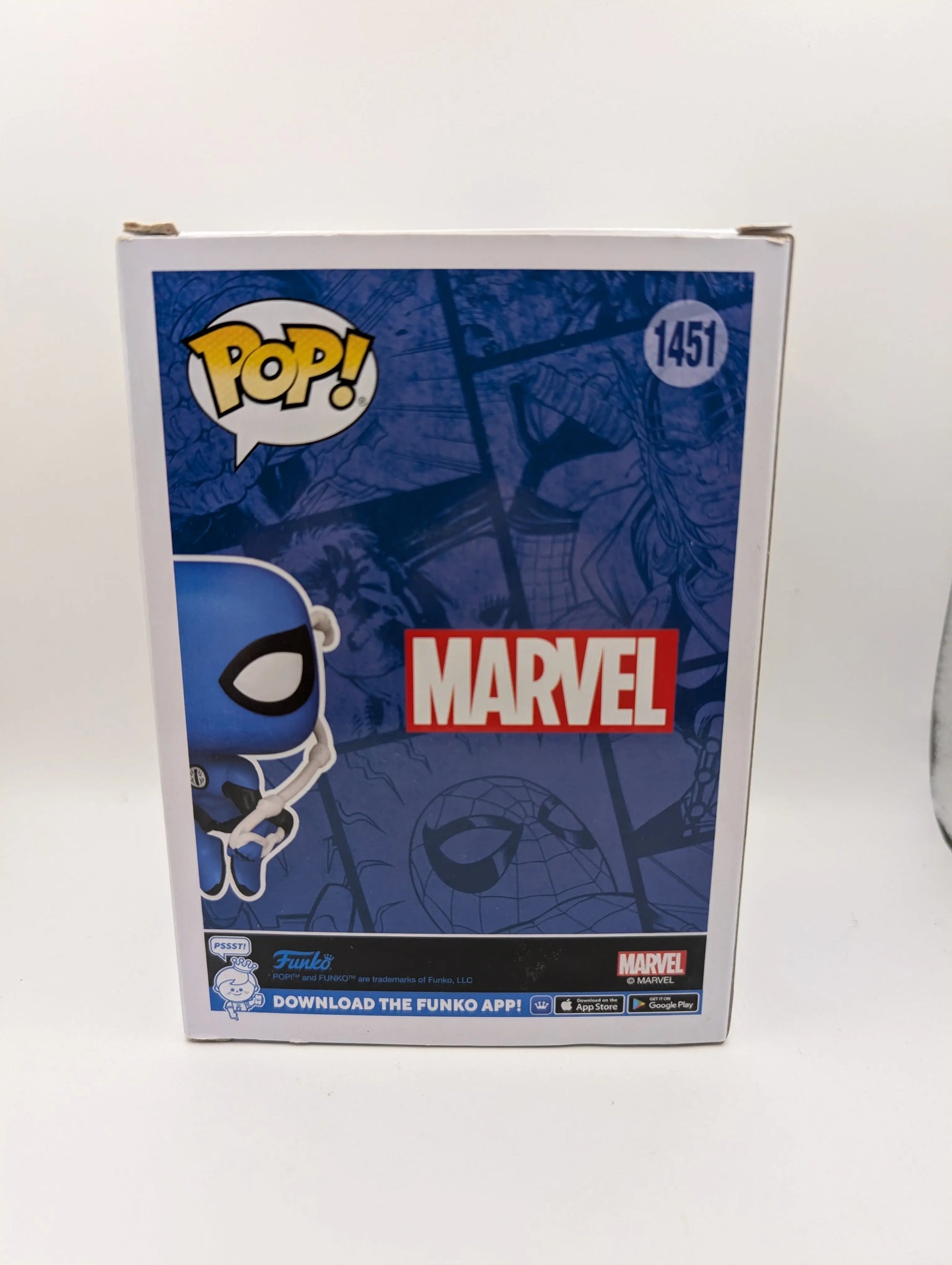Marvel Comics - Fantastic Four Spider-Man Pop! Vinyl Figure (RS) #1451 FRENLY BRICKS - Open 7 Days
