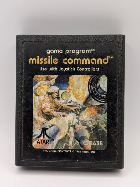 Missile Command Atari 2600 *Cartridge Only* #1 FRENLY BRICKS - Open 7 Days