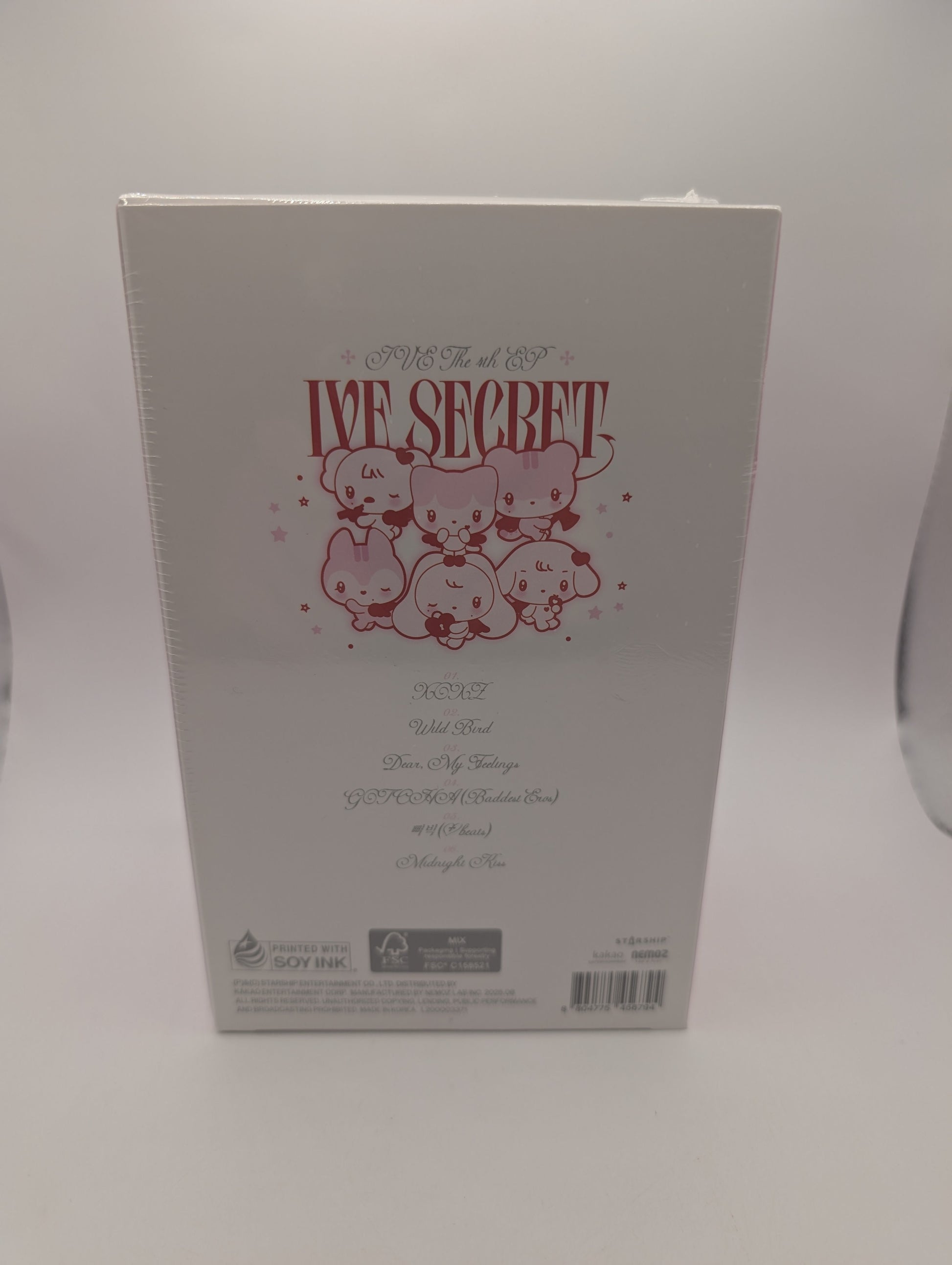 [SEALED] IVE 4TH MINI ALBUM 'IVE SECRET' EVIL CUPID PLATFORM LIMITED EDITION VER FRENLY BRICKS - Open 7 Days