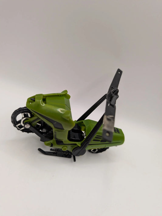 VINTAGE 1985 Kenner M.A.S.K. CONDOR  Motorcycle Helicopter Green Vehicle MASK FRENLY BRICKS - Open 7 Days