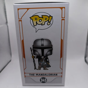 Pop Vinyl Funko Star Wars - Mandalorian 345 Special Edition Chrome FRENLY BRICKS - Open 7 Days