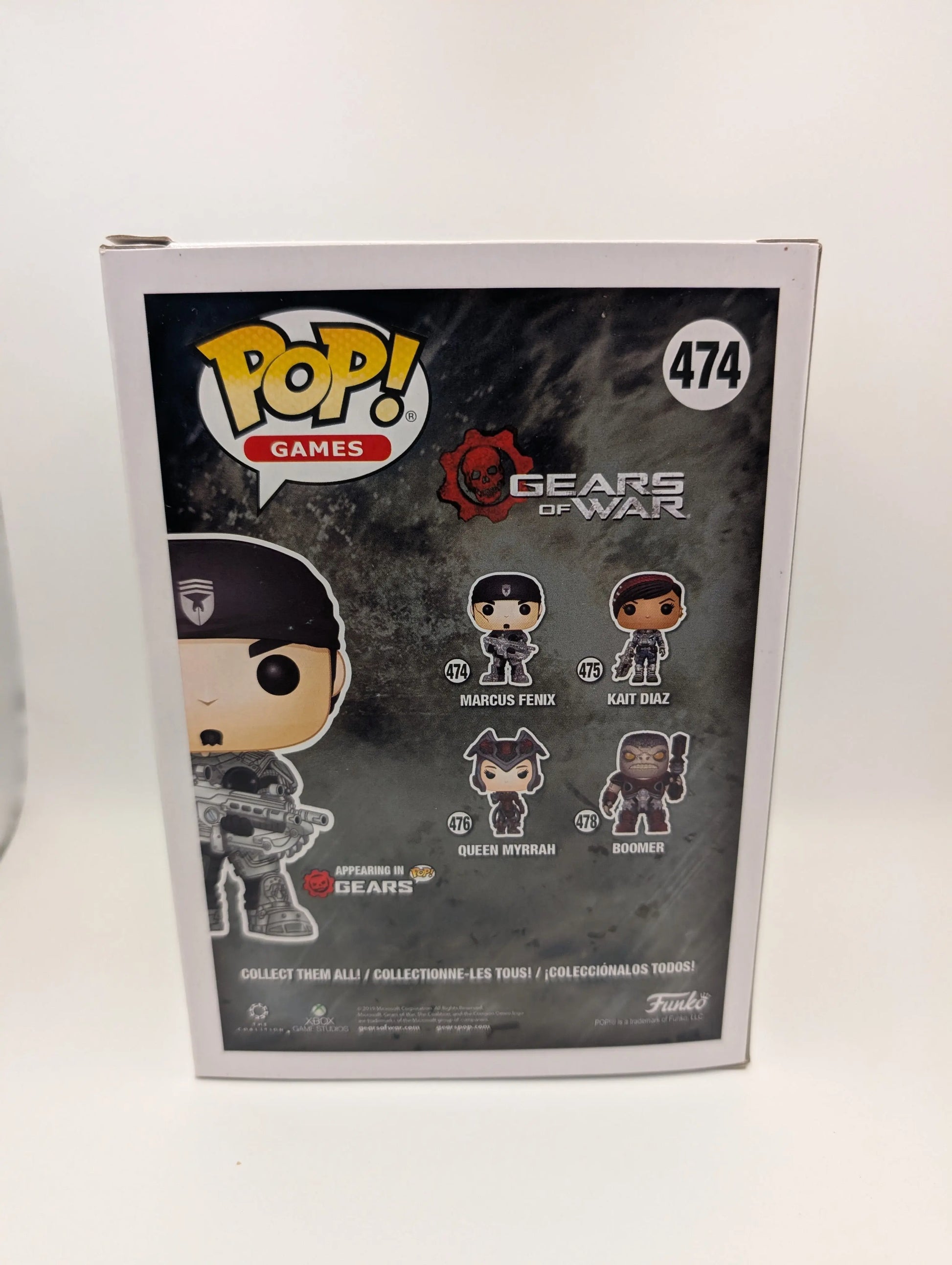 Pop Vinyl Marcus Fenix #474 Gold Metallic Special Edition FRENLY BRICKS - Open 7 Days
