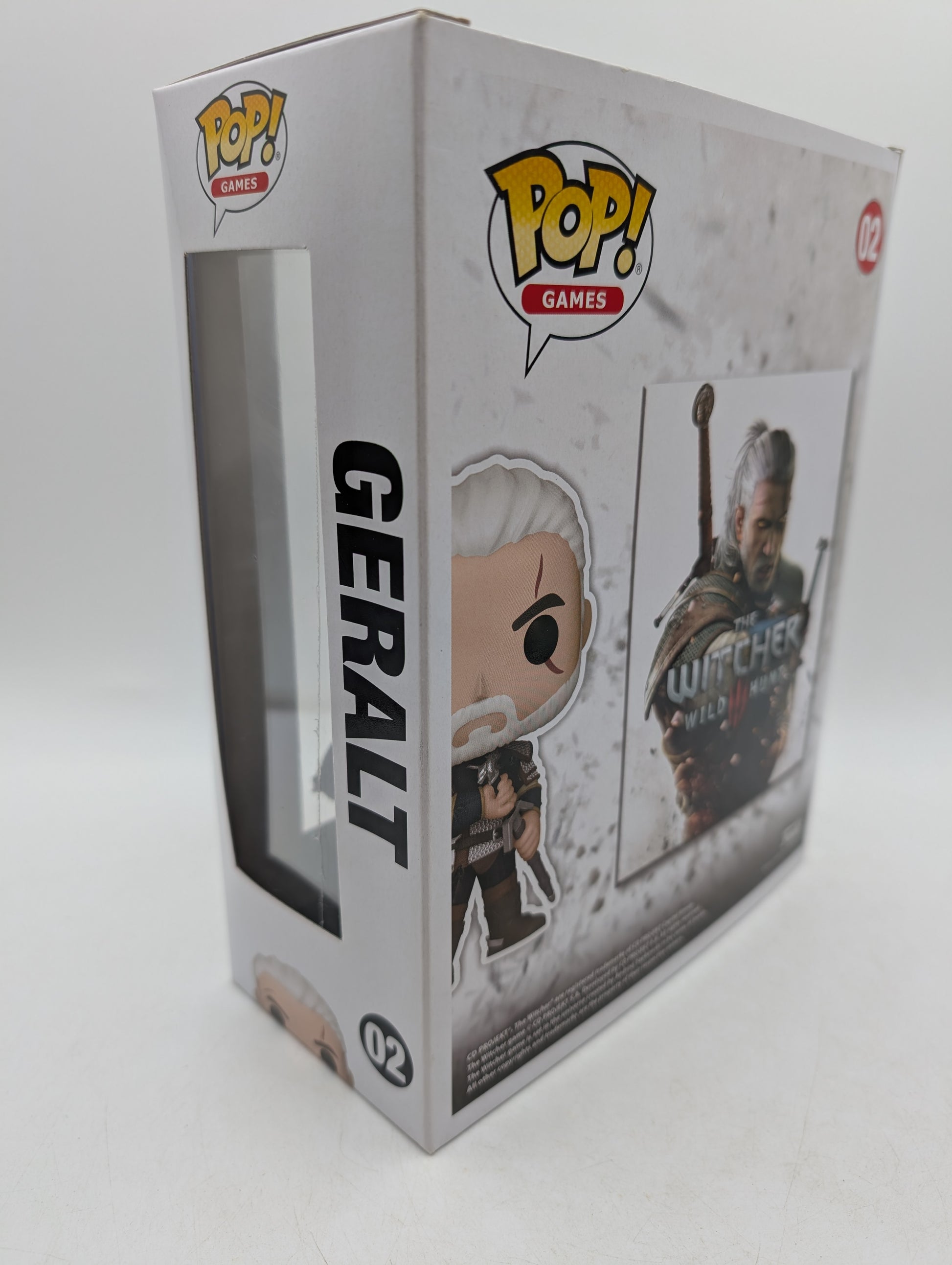 Funko POP! Games Cover: The Witcher 3: Wild Hunt Geralt #02 image 4