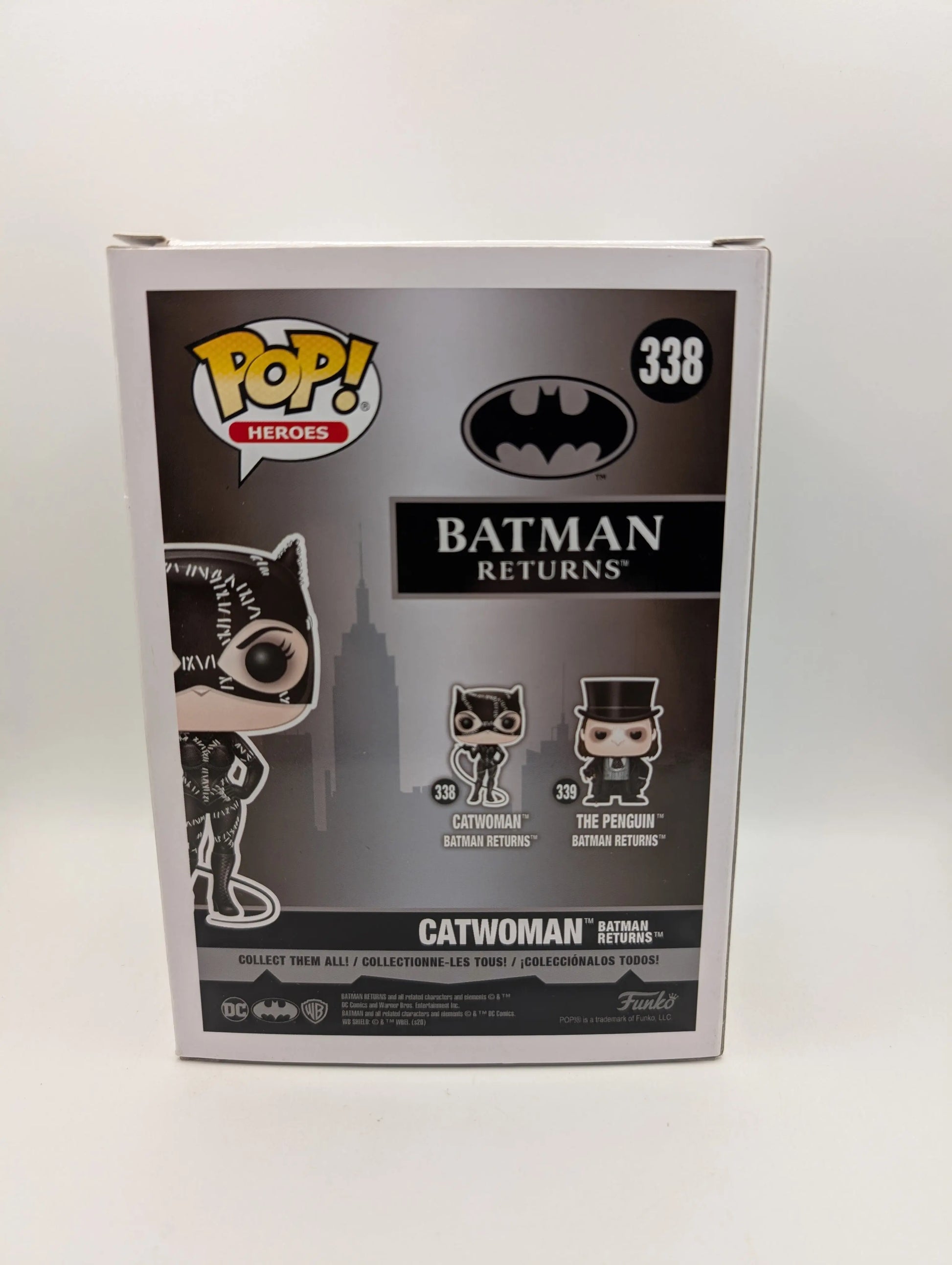 DC Comics Batman Returns CATWOMAN #338 POP HEROES Vinyl Funko FRENLY BRICKS - Open 7 Days