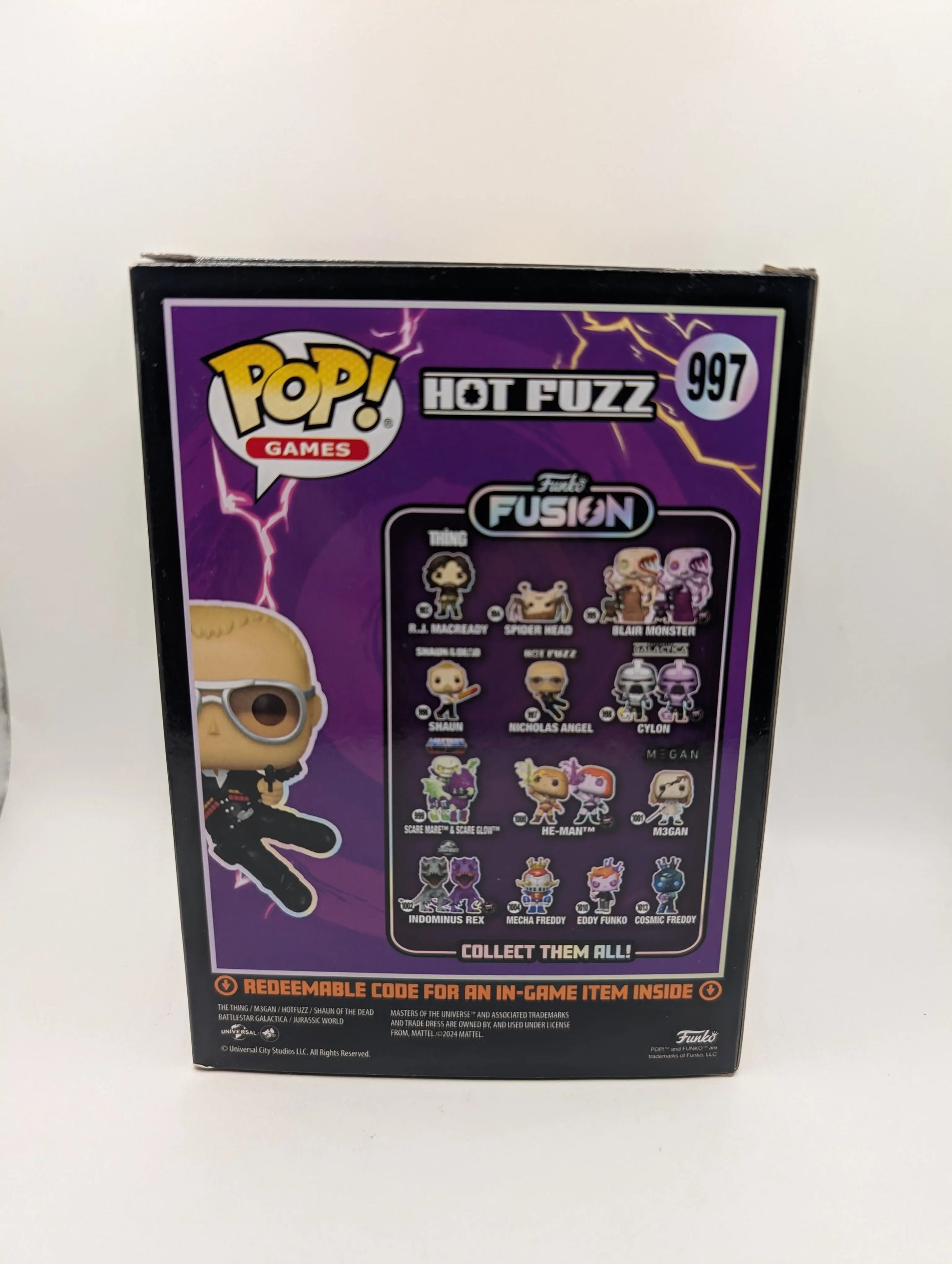 Funko Pop - Funko Fusion Nicholas Angel 997 - Hot Fuzz - Pop Games FRENLY BRICKS - Open 7 Days