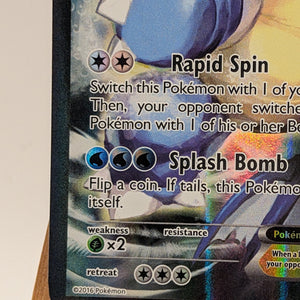 Blastoise EX XY122 XY Holo Black Star Promo 2016 - Pokemon TCG Card LP-MP FRENLY BRICKS - Open 7 Days