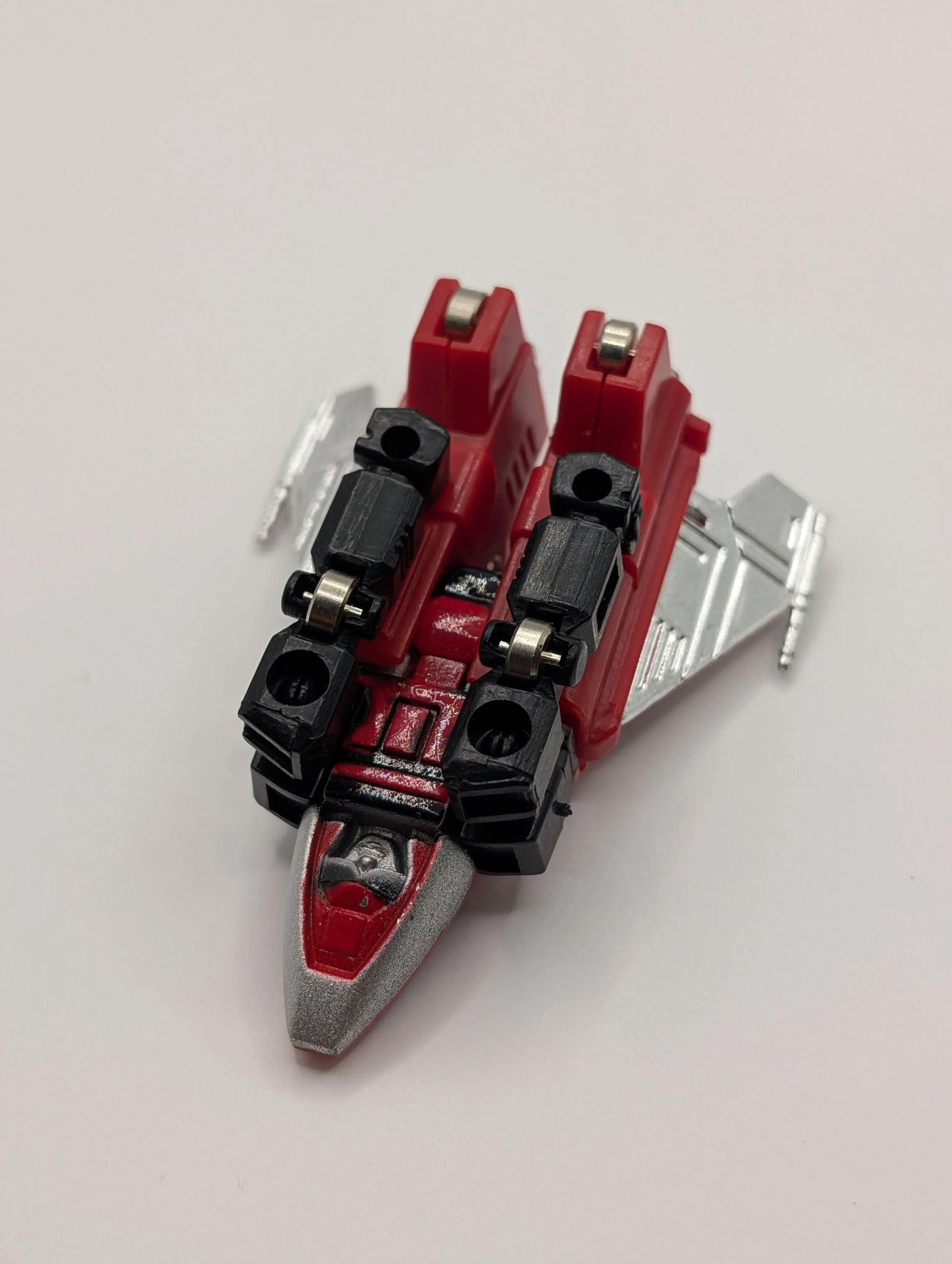 GoBot Fitor Vintage Action Figure 1983 Bandai Tonka Red Jet Fitor FRENLY BRICKS - Open 7 Days