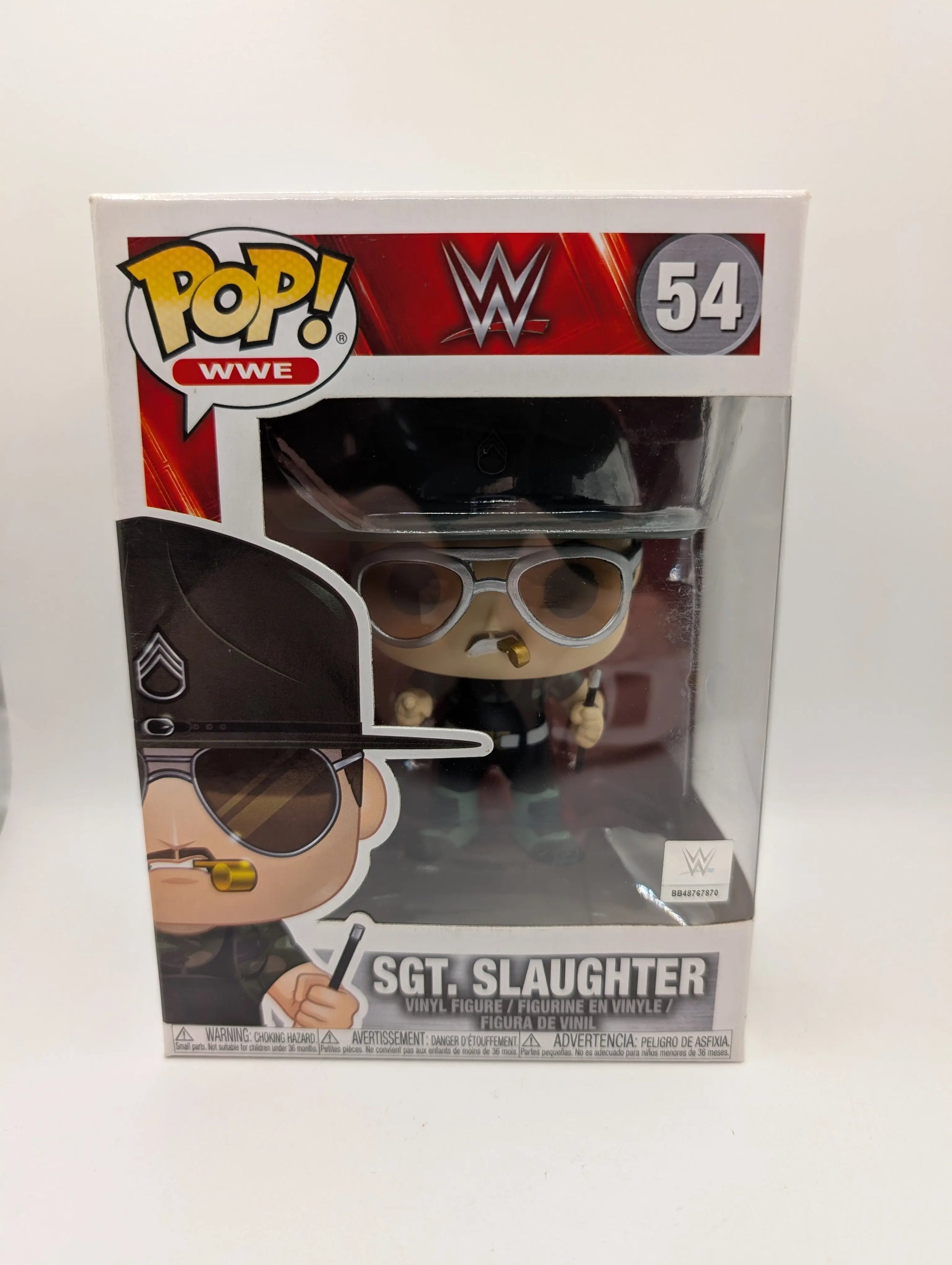 Funko Pop! Vinyl: WWE - Sgt. Slaughter #54 FRENLY BRICKS - Open 7 Days
