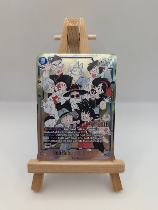 Dragonball Fusion World Manga Booster SB02 Son Goku: Secret Rare Alt FB06-119* FRENLY BRICKS - Open 7 Days