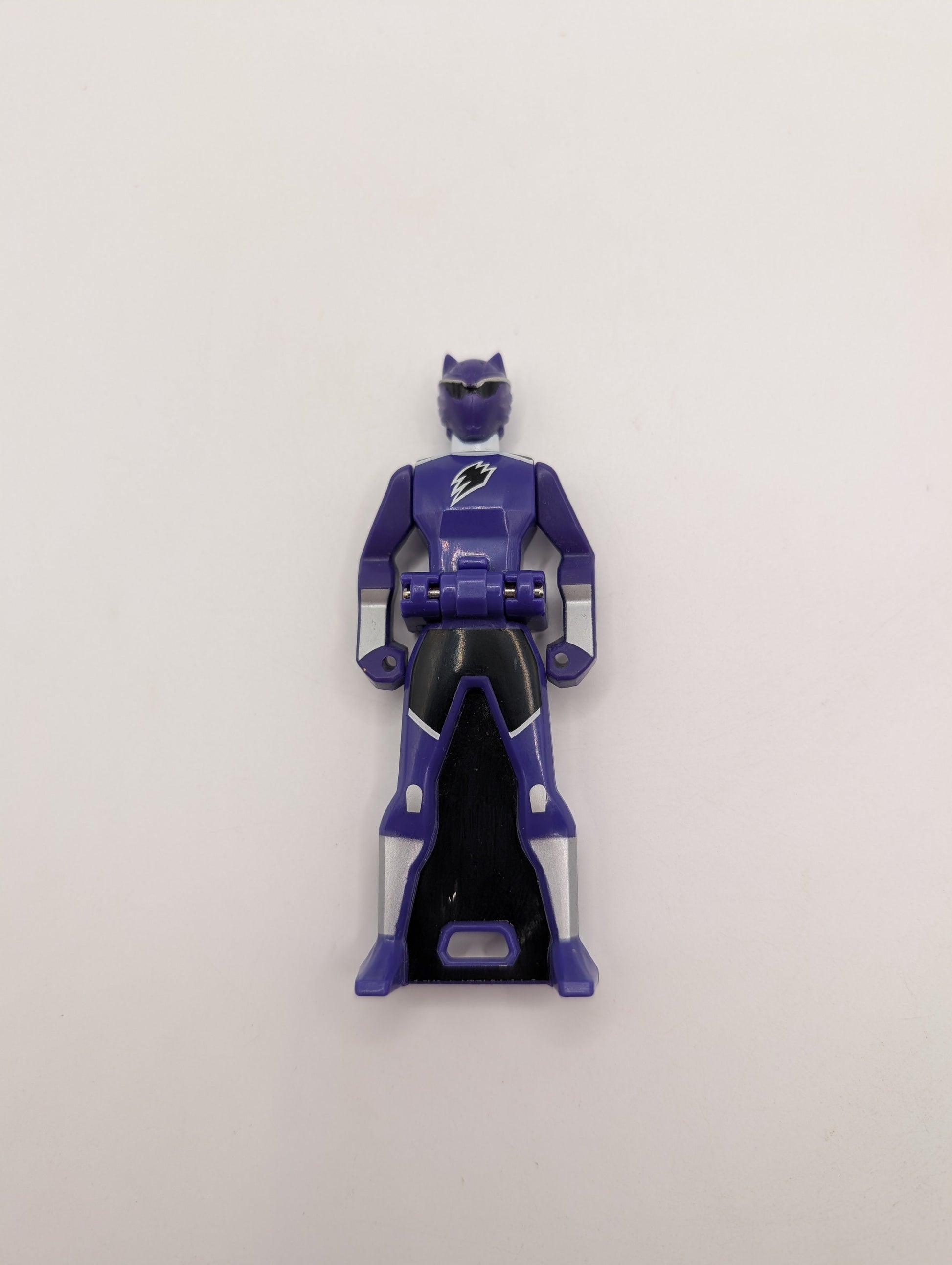 Power Rangers Megaforce 3" Purple Jungle Fury Wolf Ranger Key Candy Toy Figure FRENLY BRICKS - Open 7 Days