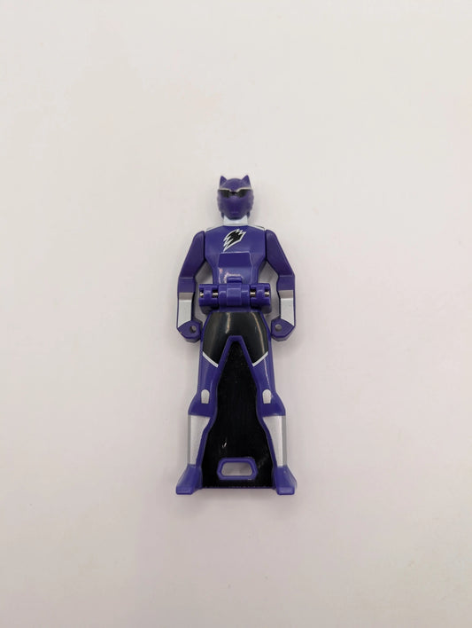 Power Rangers Megaforce 3" Purple Jungle Fury Wolf Ranger Key Candy Toy Figure FRENLY BRICKS - Open 7 Days