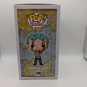 FUNKO Pop Vinyl Roronoa Zoro #1496 Figure FRENLY BRICKS - Open 7 Days