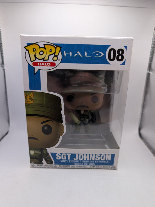 SGT Johnson Pop 08 - Halo Funko Pop! Vinyl 2018 Vaulted FRENLY BRICKS - Open 7 Days