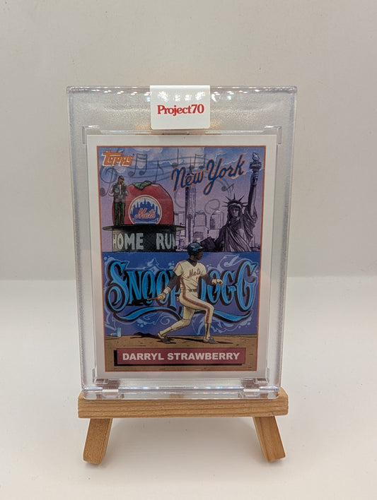 Topps PROJECT 70 Card 353 Darryl Strawberry by Snoop Dogg - PR: 2113 FRENLY BRICKS - Open 7 Days