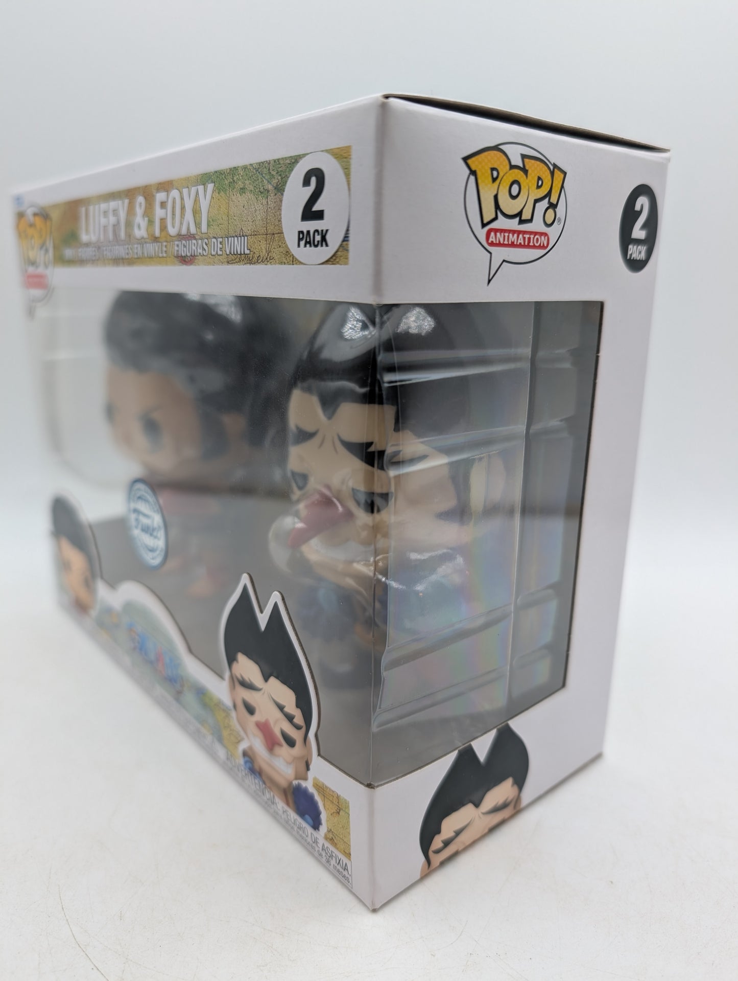 Funko POP! Anime One Piece Luffy & Foxy Figure 2-Pack