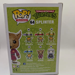 RARE 2013 Splinter 64 TMNT Teenage Mutant Ninja Turtles Funko Pop Viny FRENLY BRICKS - Open 7 Days