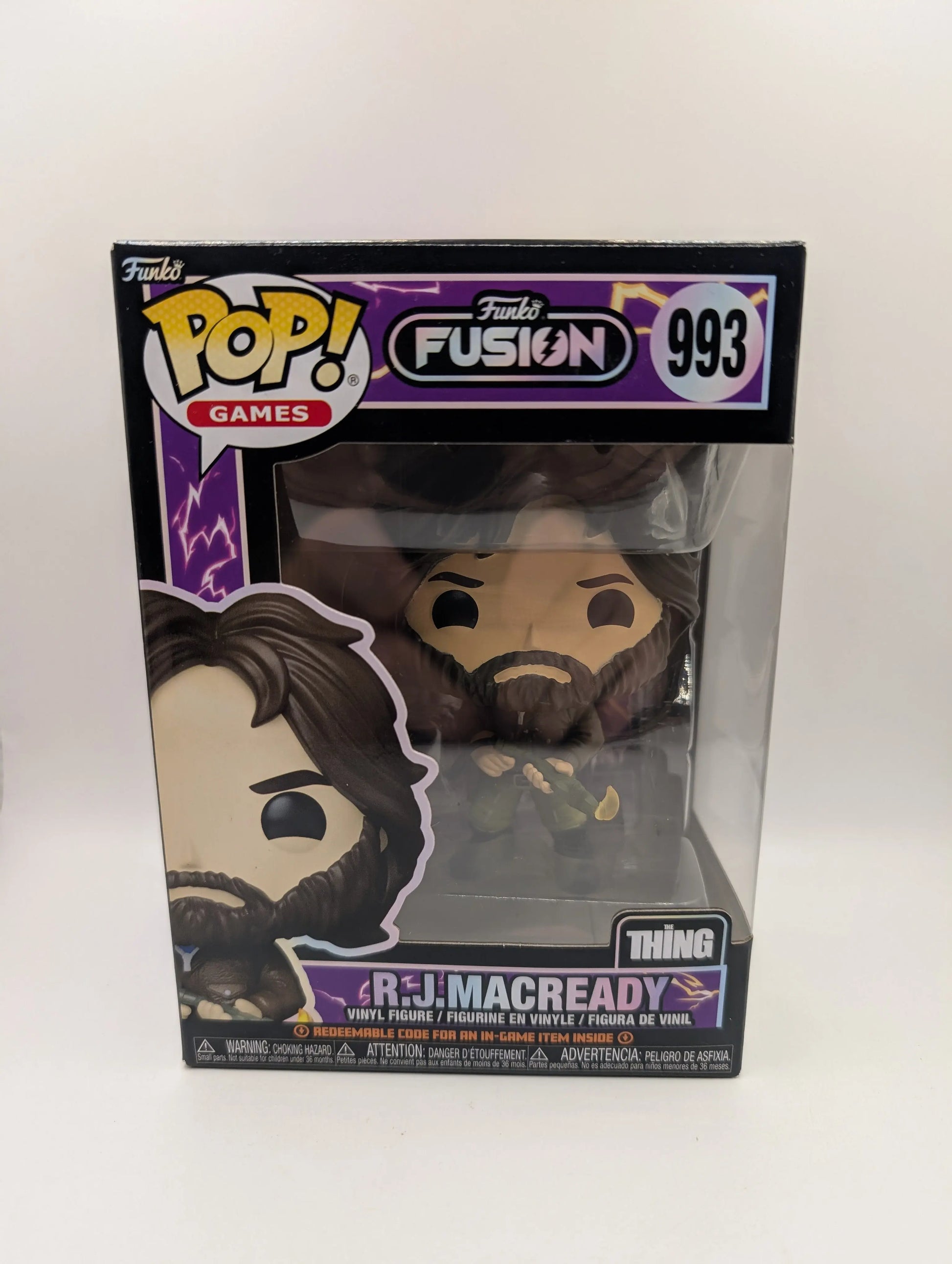 Funko Pop! Games R.J. Macready # 993 The Thing Funko Fusion Vinyl Figure FRENLY BRICKS - Open 7 Days