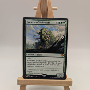 MTG - Craterhoof Behemoth - TDM Tarkir: Dragonstorm Mythic 0138 FRENLY BRICKS - Open 7 Days