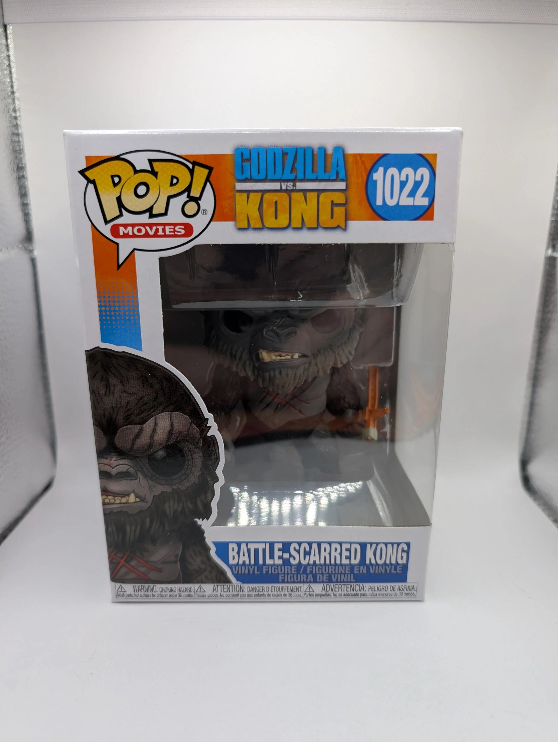 Godzilla vs Kong - Battle-Scarred Kong Pop! Vinyl Figure #1022 FRENLY BRICKS - Open 7 Days