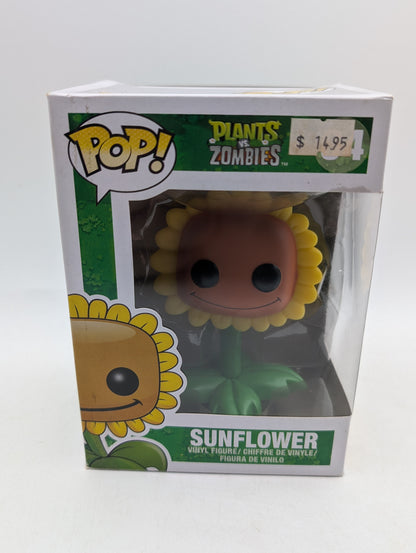 Funko Pop! Vinyl Plants vs. Zombies Sunflower #04 Figure 2012 Video Games