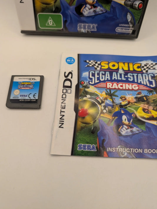 Sonic & Sega All-Stars Racing Nintendo DS  Game Incl Booklet Gc FRENLY BRICKS - Open 7 Days