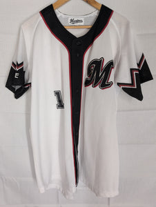 Nippon Baseball Chiba Lottes Marines "Owaku #253 Alternate White/Red Large Jersey