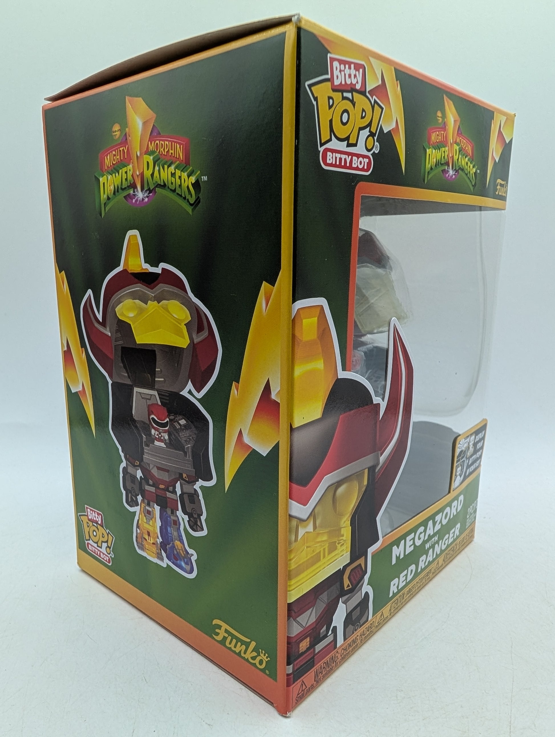 Bitty POP! Mighty Morphin Power Rangers Megazord with Red Ranger 2Pc image 8